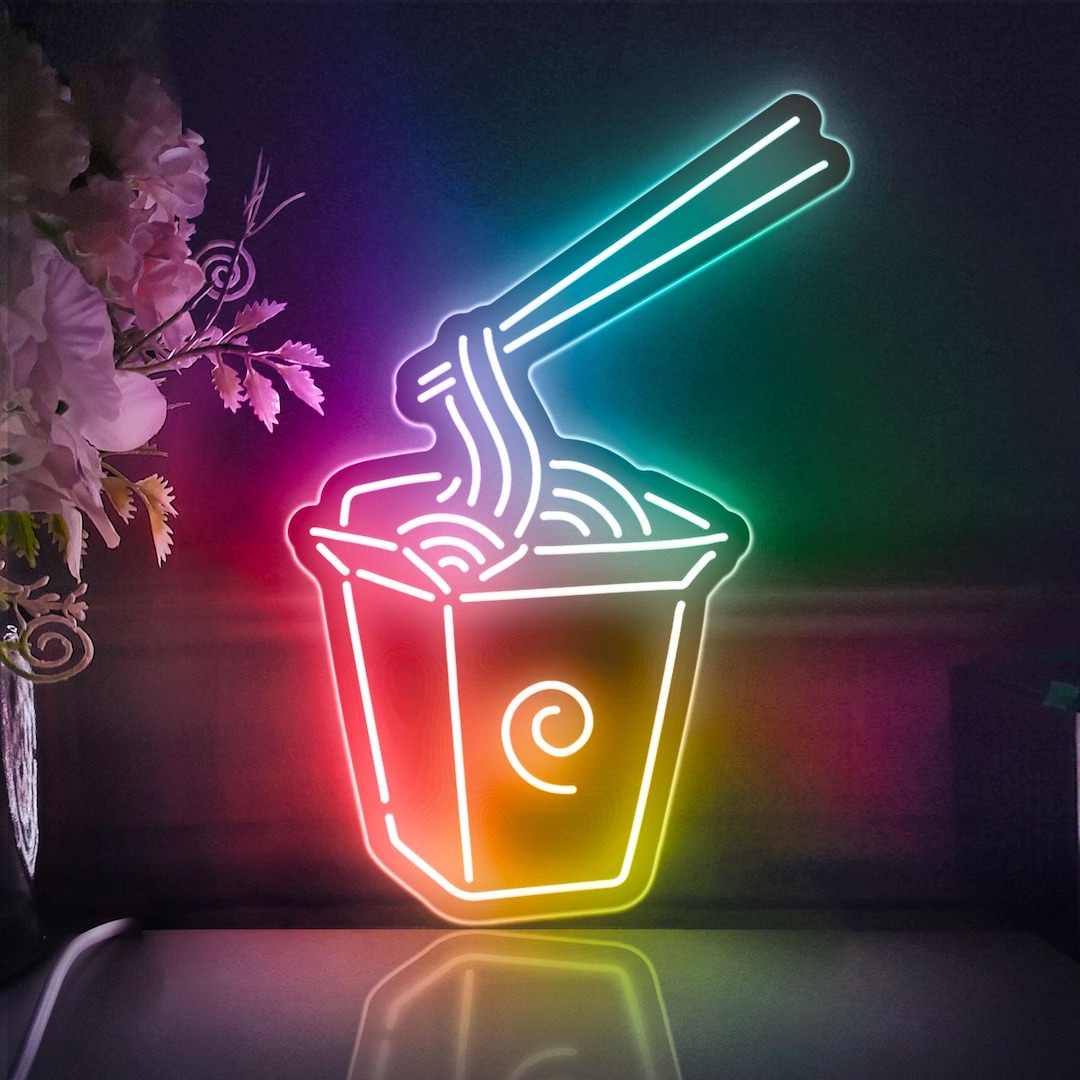 Cup Noodles Led Light Box, Japanese Ramen Food-themed Night Lamp for ...