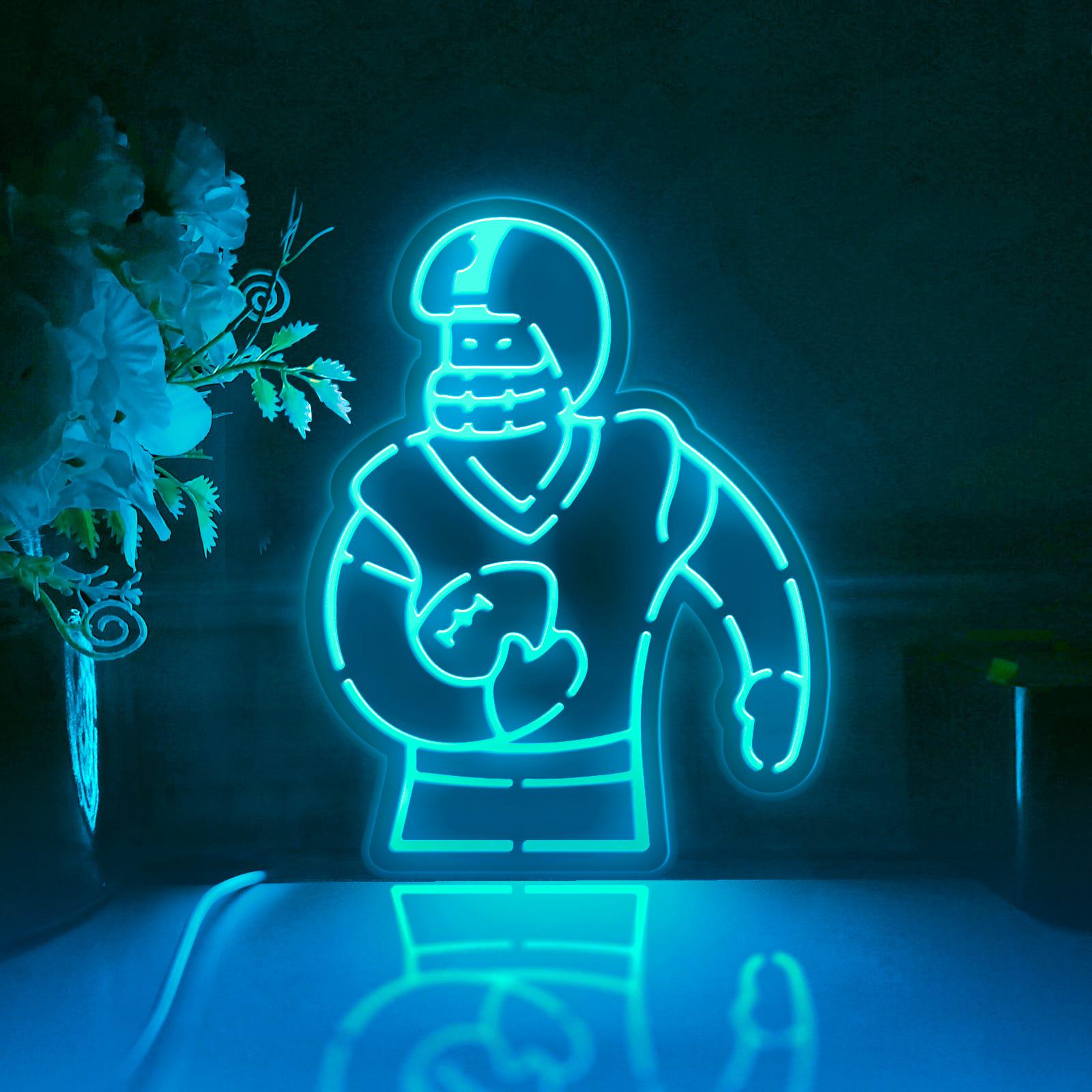 Personalised Light Box - Football Design - The Funky Deer