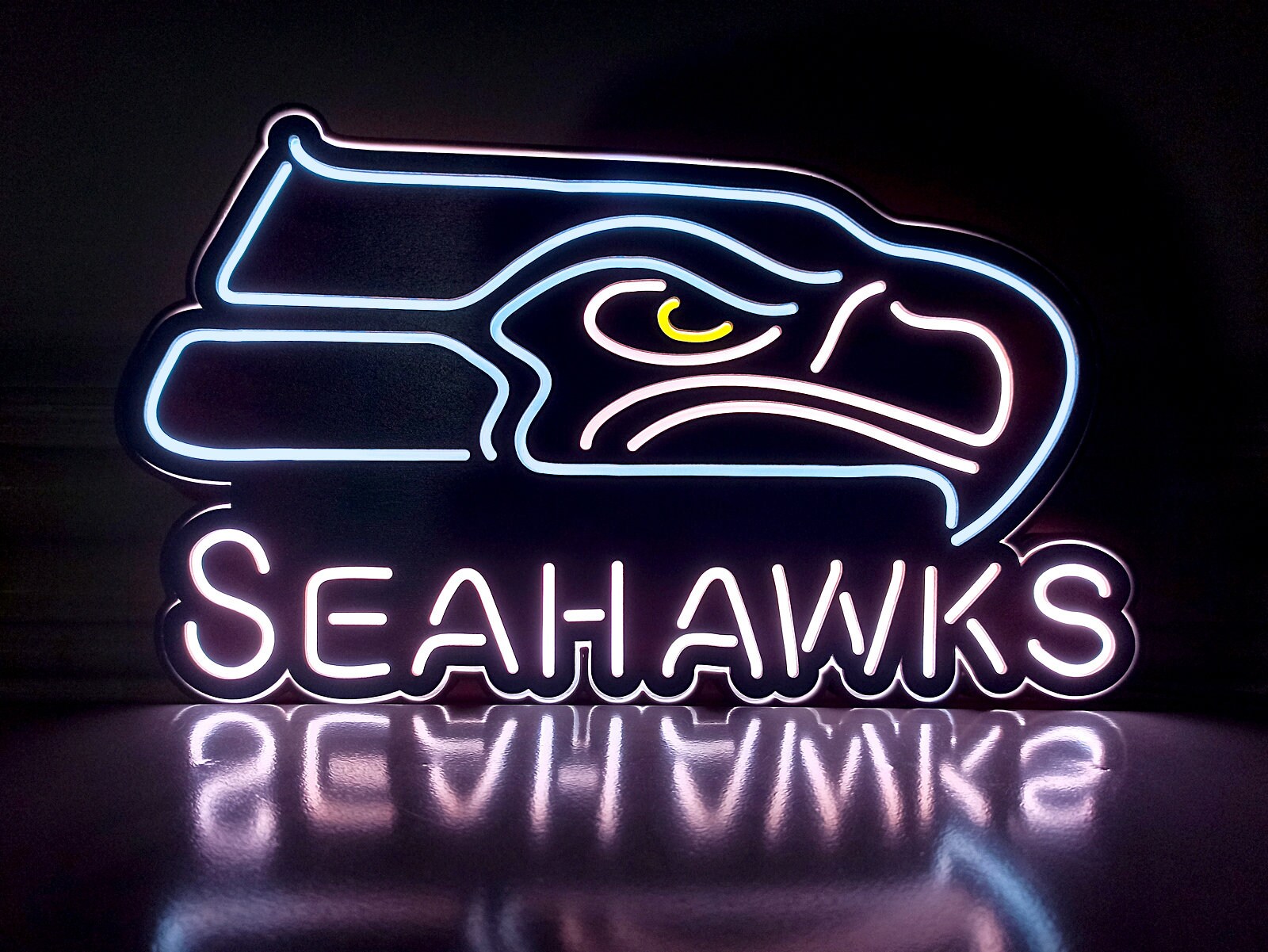 NFL Seattle Seahawks Led Light Desktop Decorations Wall Hangings Man