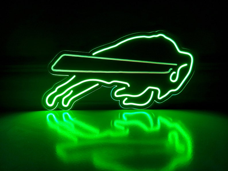 Buffalo Bills NFL Led Light NFL Desktop Decoration Wall Hangings Man