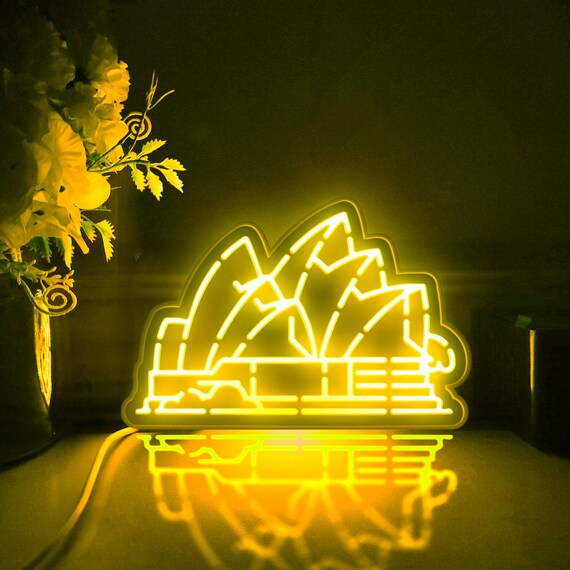 シドニーオペラハウスのLEDライトボックス、オーストラリアのランド