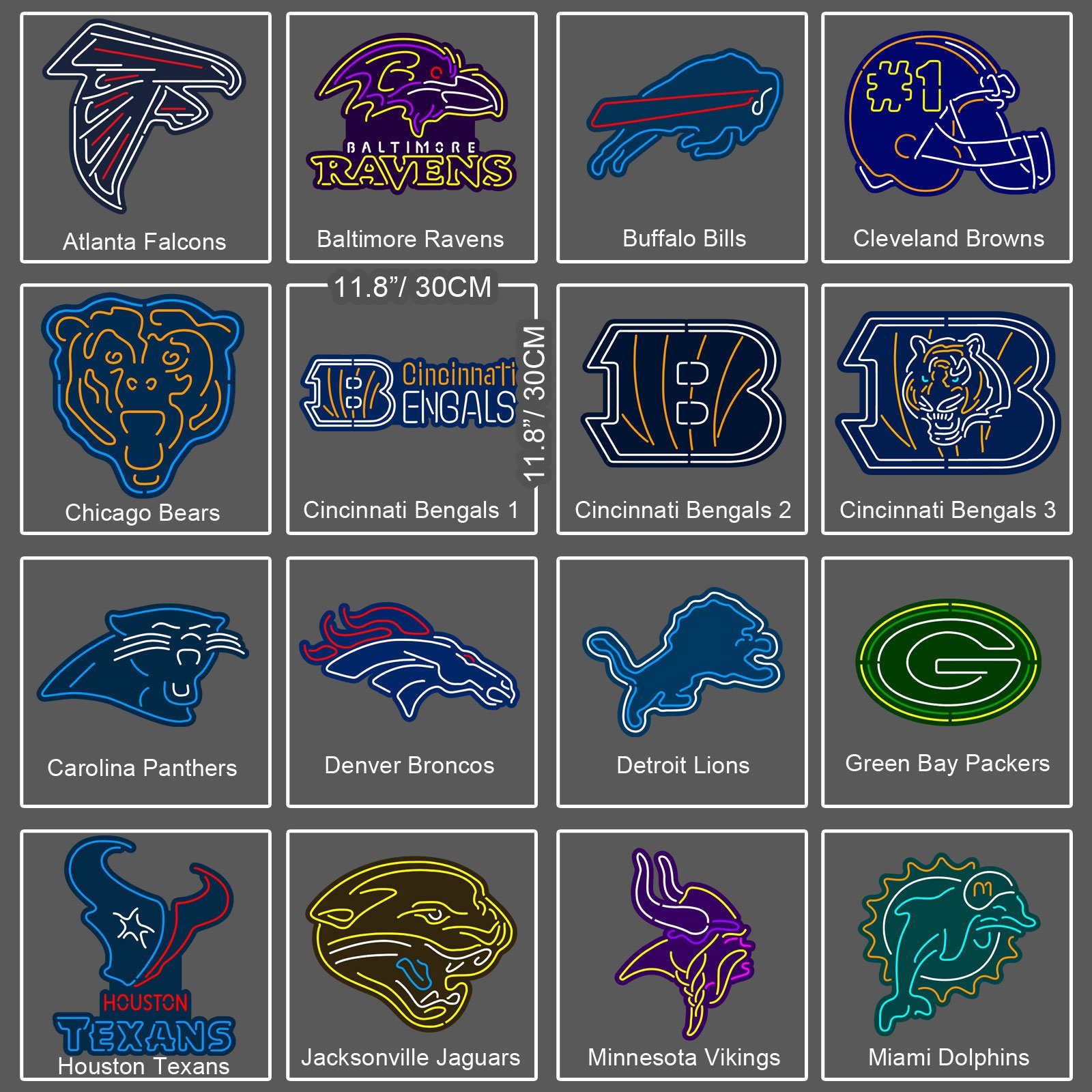 NFL Seattle Seahawks Led Light Desktop Decorations Wall Hangings Man