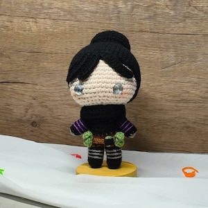 Apex Wraith amigurumi modèle PDF au crochet inspiré