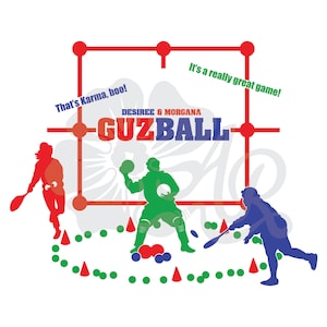 GuzBall from Taskmaster, Sports Satire, Digital File, SVG, PNG, Instant Download