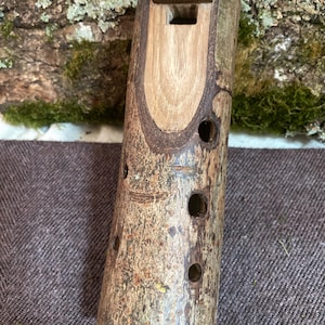 Wooden Ocarina ( Aspen Wood ) key F 432hz
