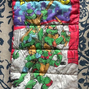 Teenage Mutant Ninja Turtle Sleeping Bag - Etsy