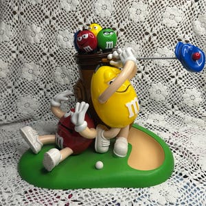 M&m Golfer Candy Dispenser - Etsy