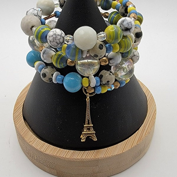 Bracelet à mémoire de forme Sunny Day in Paris