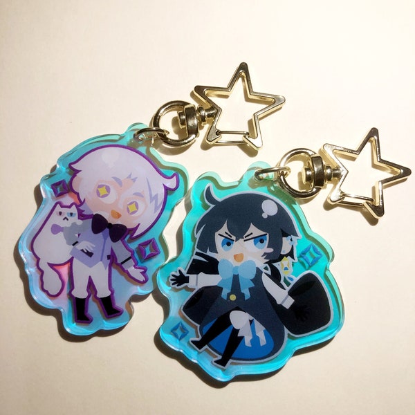 Acrylic Keychain Charms (by pairs) - The Case Study of Vanitas No Carte