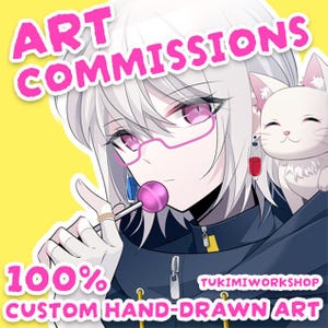 Art Commission, Custom Anime Character, Manga Character, Original Anime Art, Fanart, OC, PFP Anime