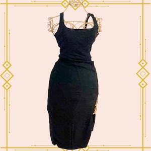 midi black lace dresses KOOKAI Dress main image 1