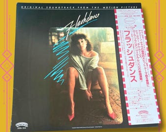 Flashdance Original Soundtrack Vinyl LP |  Japan Pressing 1983 Casablanca | 80s Movie Soundtracks