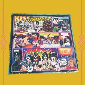 Kiss Vinyl Record - “Kiss Unmasked”