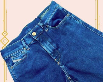 Acne Studios 1997 Light Blue Trash Jeans - Etsy