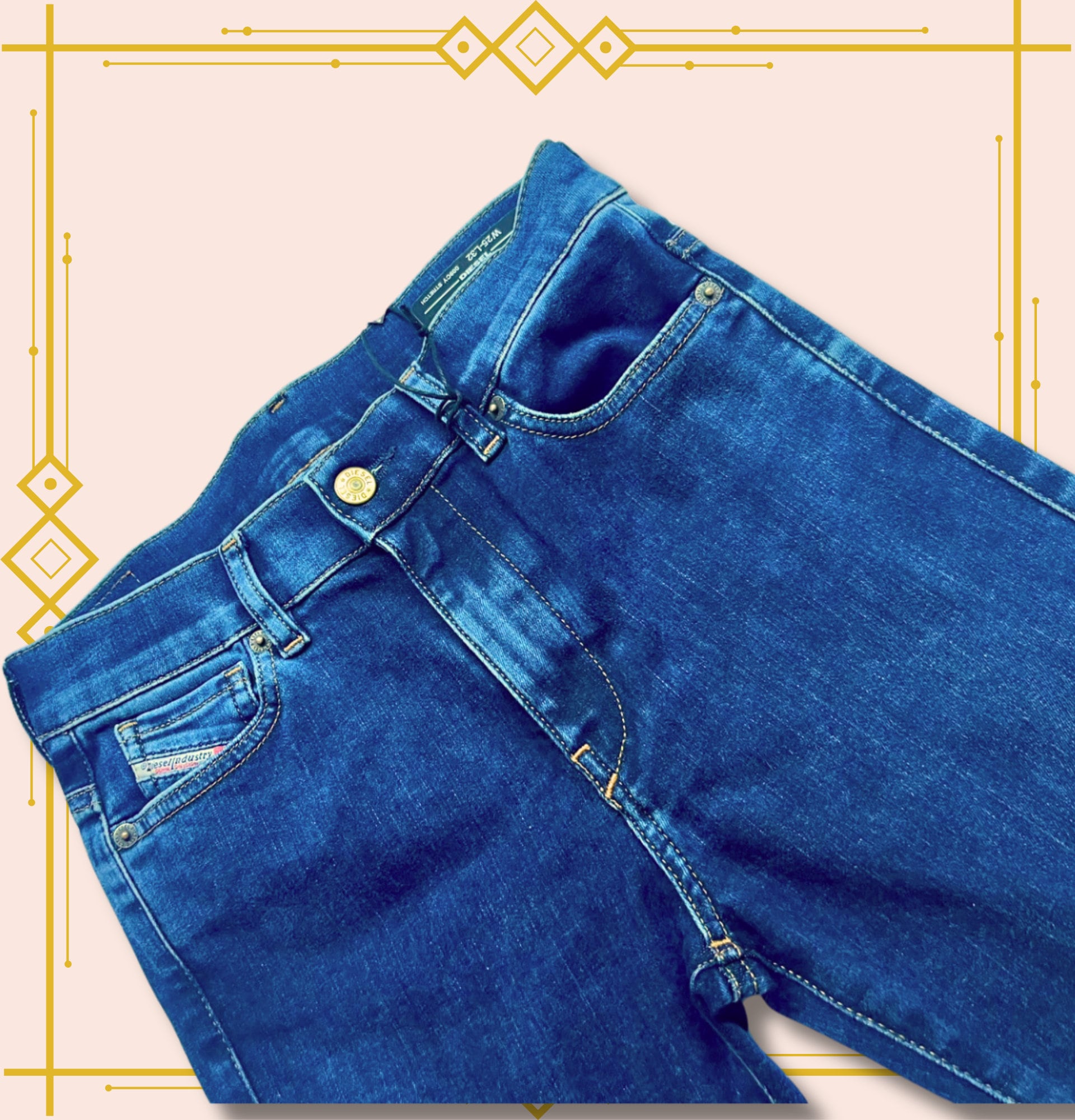 Jeans Diesel Industry Mod. Zerox Femme - Taille 28 - Très Bon État