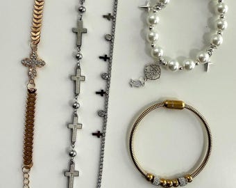 Religious Bracelet | Holy Jewellery | Religious Jewellery | Bracelet | Cross l Rosary Braclet