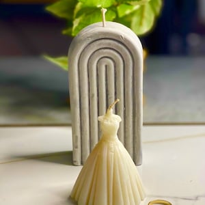 Arch Candle | Party Favor I Baptism | Confirmation | Communion | Pillar Candle | Bomboniere | Archway l Cross l