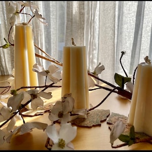 Candele a colonna con stella a 6 punte l Articoli per la tavola l Decorazioni per la tavola l Decorazioni per matrimoni l Accoglienza dei bambini l Candele romane l Candele a colonna l Candele da esposizione l