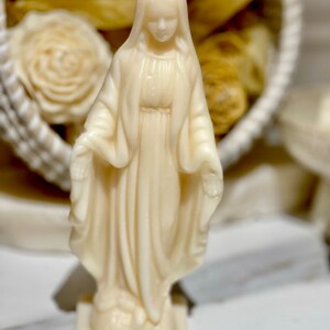Mary Immaculate Candle l Religious Candle l House Warming l Welcome Baby Table I Church Candle l Mary l Mother Mary l Immaculate Mary l