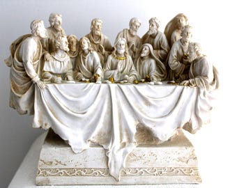 Last Supper Statue Large | Religious Gift | Religious Statue | Housewarming