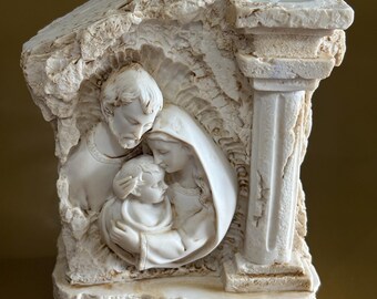 Holy Family Poly Statue | Religious Gift | Religious Statue | Housewarmig