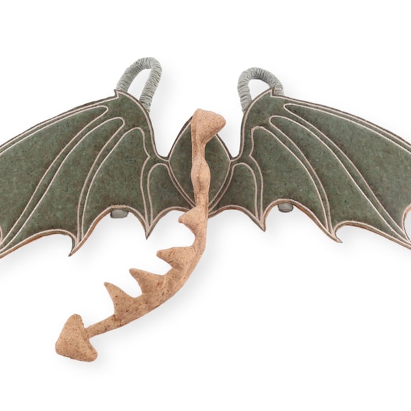 Cork Leather Dragon Wings