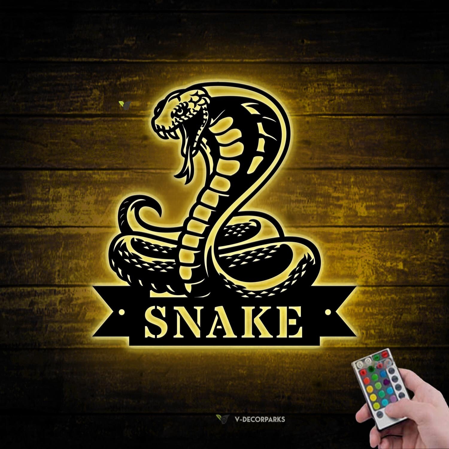 King Cobra Snake Wall Decal – Wallmonkeys