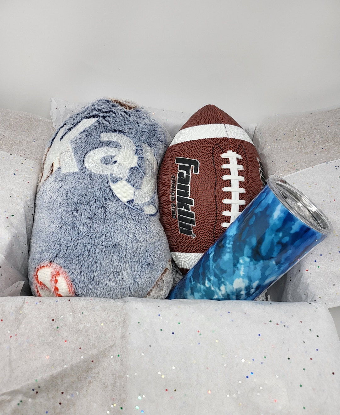 Kids Gift Box, Boy Personalize Gift, Glow in the Dark Blanket, Birthday, Holiday Gift for Kids