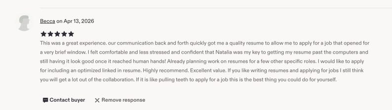 Professional Resume/CV Writing Service | ATS Resume | Recruiter Written image 7