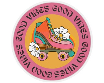 Good Vibes Pegatina de patinaje