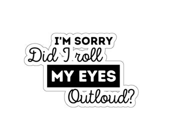Rollo de ojos Pegatina