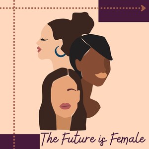 The Future is Female sticker