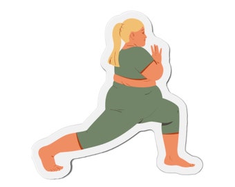 Imán de yoga de talla grande