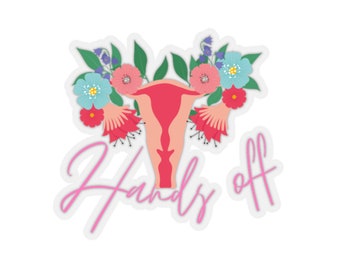 Pegatina Hands Off Kiss-Cut