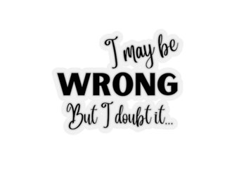 Puede que me equivoque Sticker