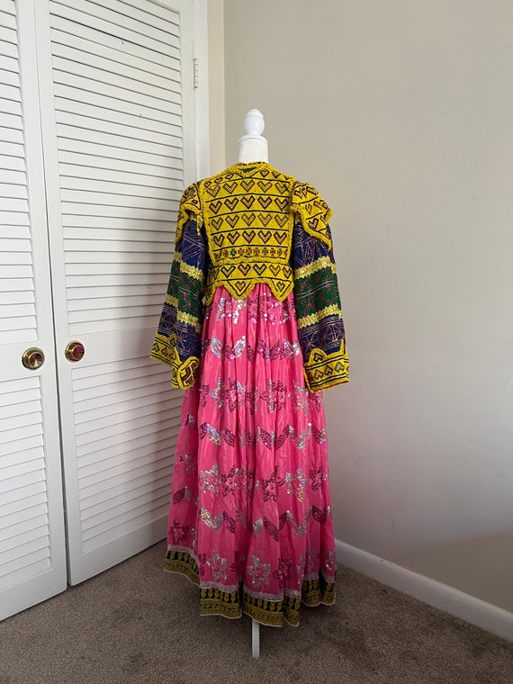 Afghan vintage Handmade Dress - Khaal Collection - image 7