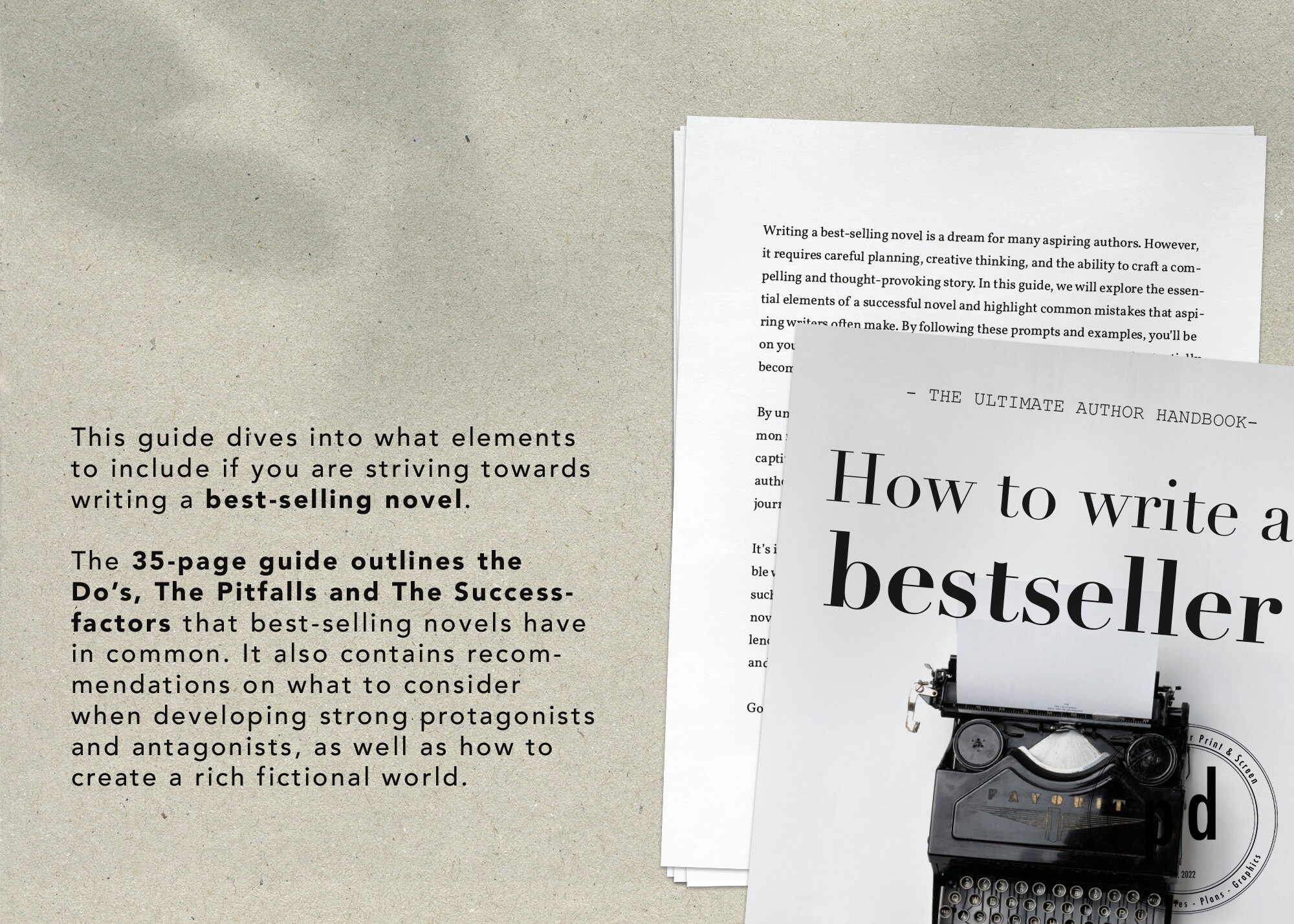How to Write a Bestseller, Success Factors to Writing a Best-selling
