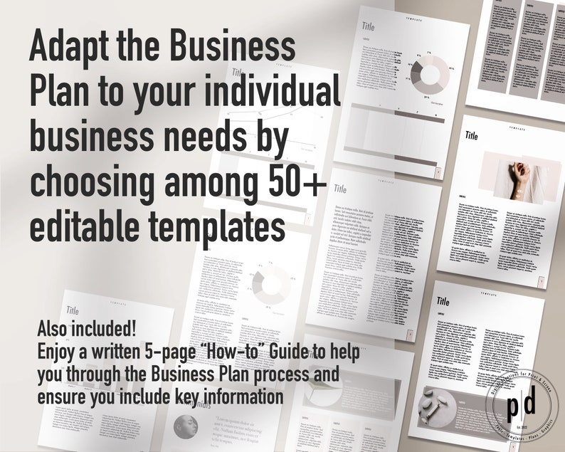 Beauty Brand Business Plan Template, Keynote Business Plan Proposal