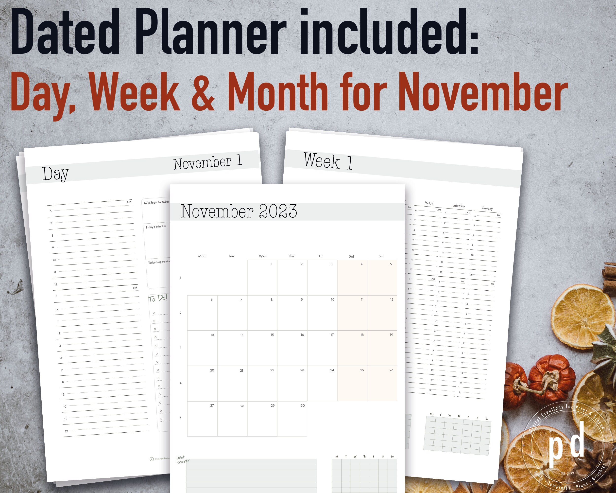 Nanowrimo 2023 Preptober PDF Printable Workbook, Writer Author Novel ...
