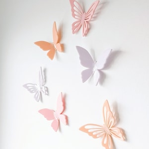 Acrylic Wall Butterflies | Wall Butterflies | Wall Pops | Butterflies | Acrylic Butterflies | Wall Decor | 3D Butterflies |