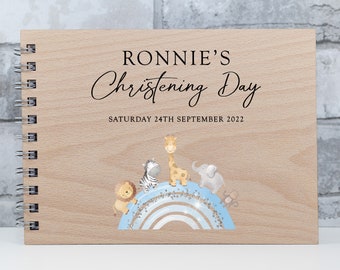 Personalised Christening Guest Book