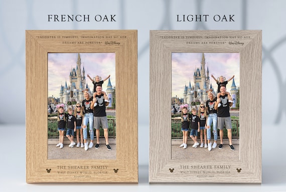 Personalised Disney Photo Frame - Etsy
