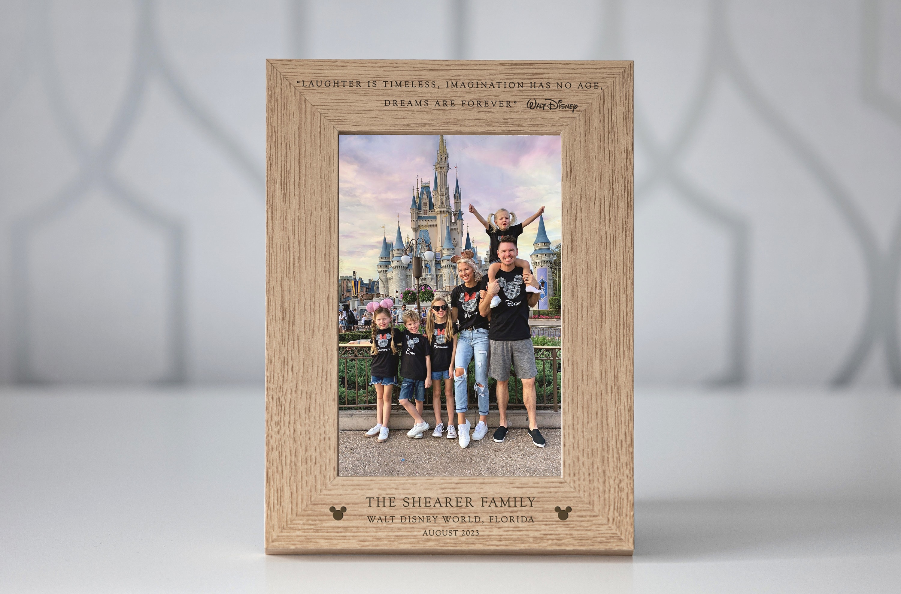 Personalised Disney Photo Frame - Etsy