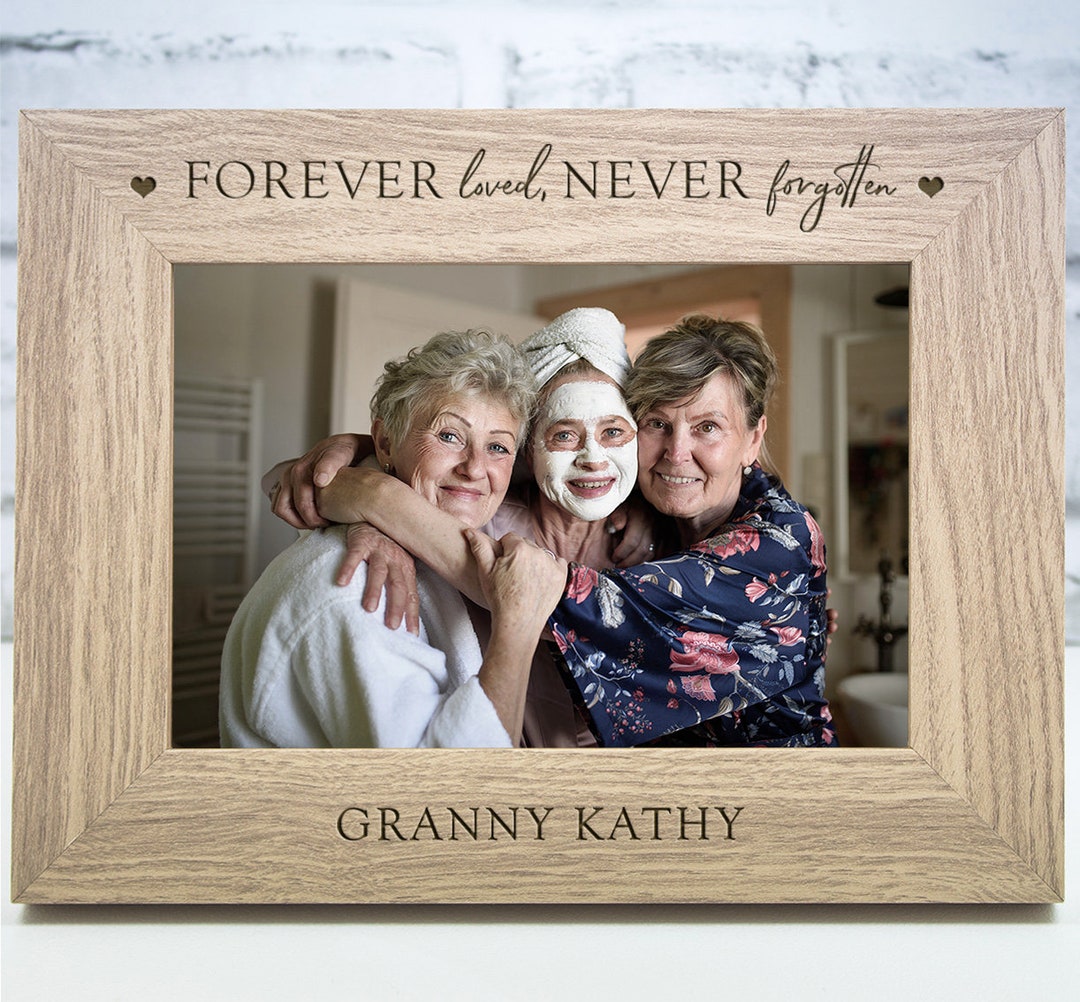 Personalised Memorial Frame - Etsy UK