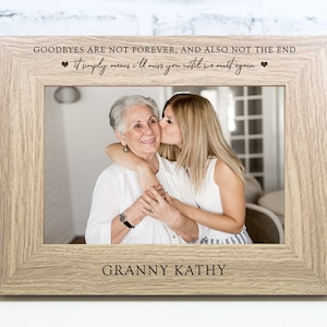 Personalised Memorial Frame