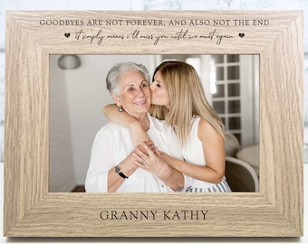 Personalised Memorial Frame