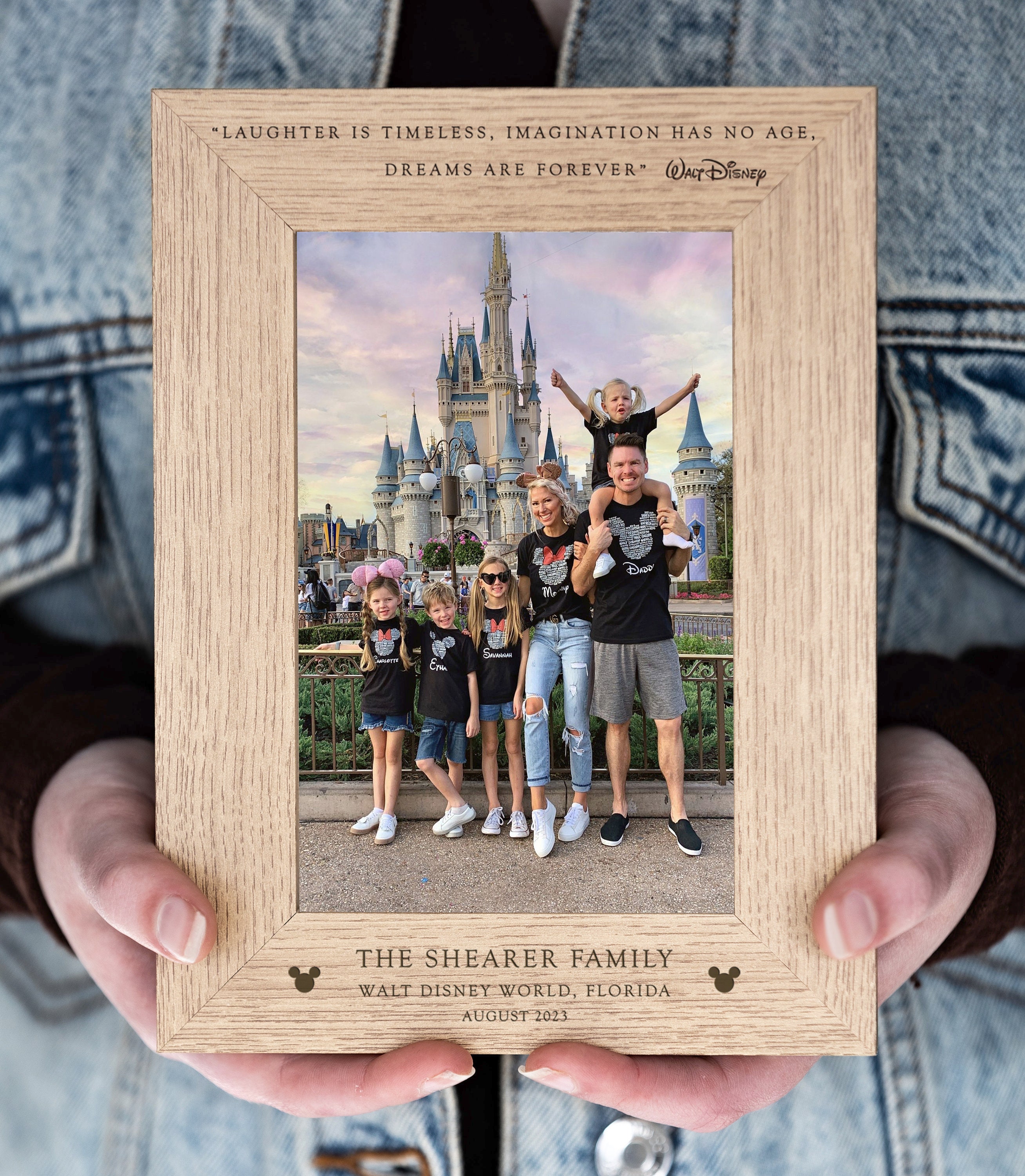 Personalised Disney Photo Frame - Etsy