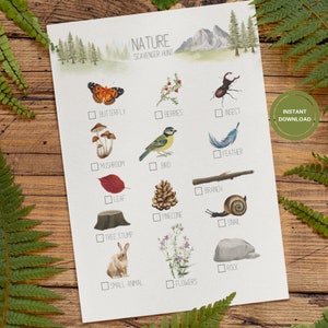 Nature Scavenger Hunt for Kids | Kids Activity | Outdoor Game
