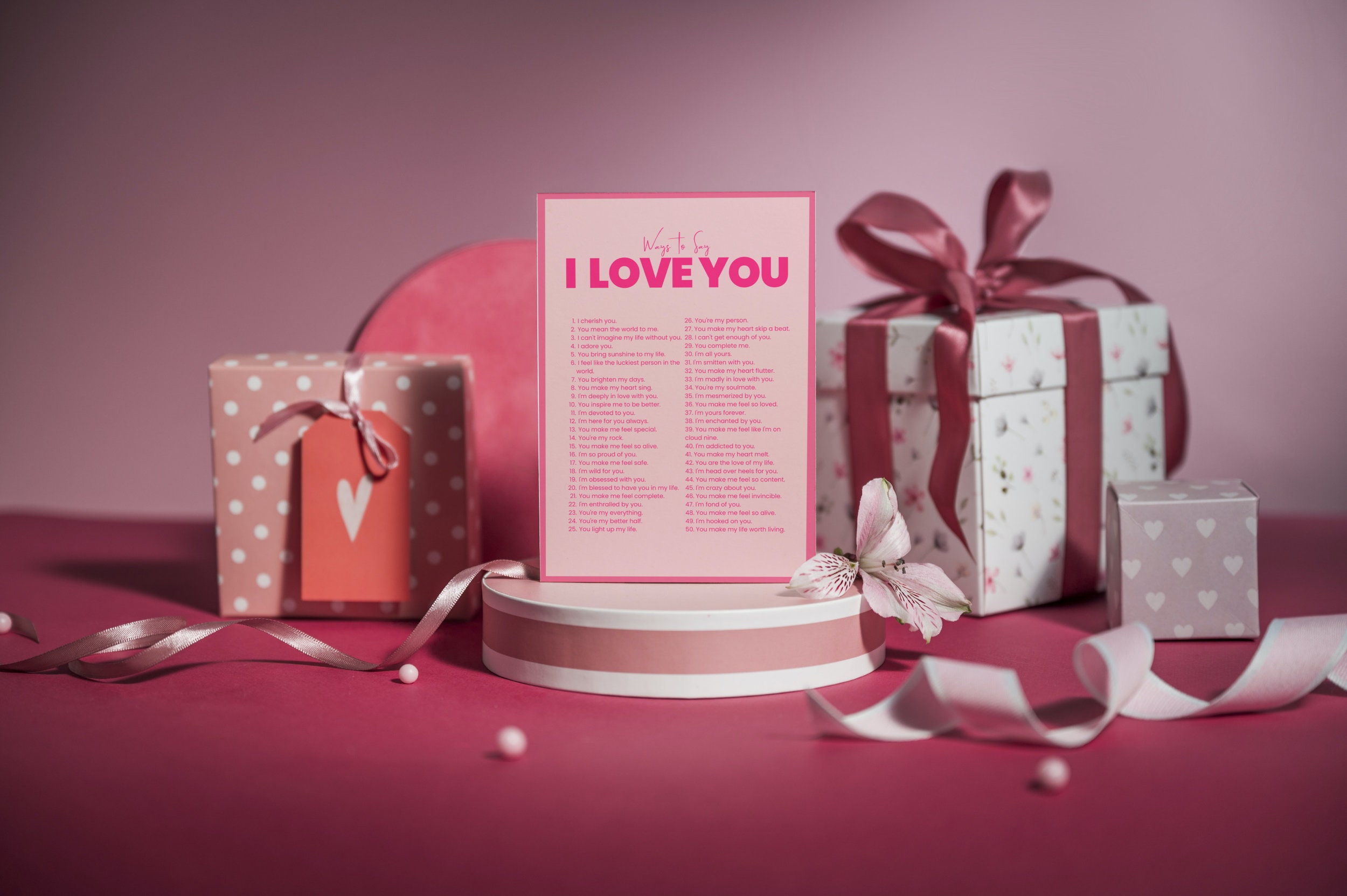 How to give a Valentine's Day gift that says 'I love you