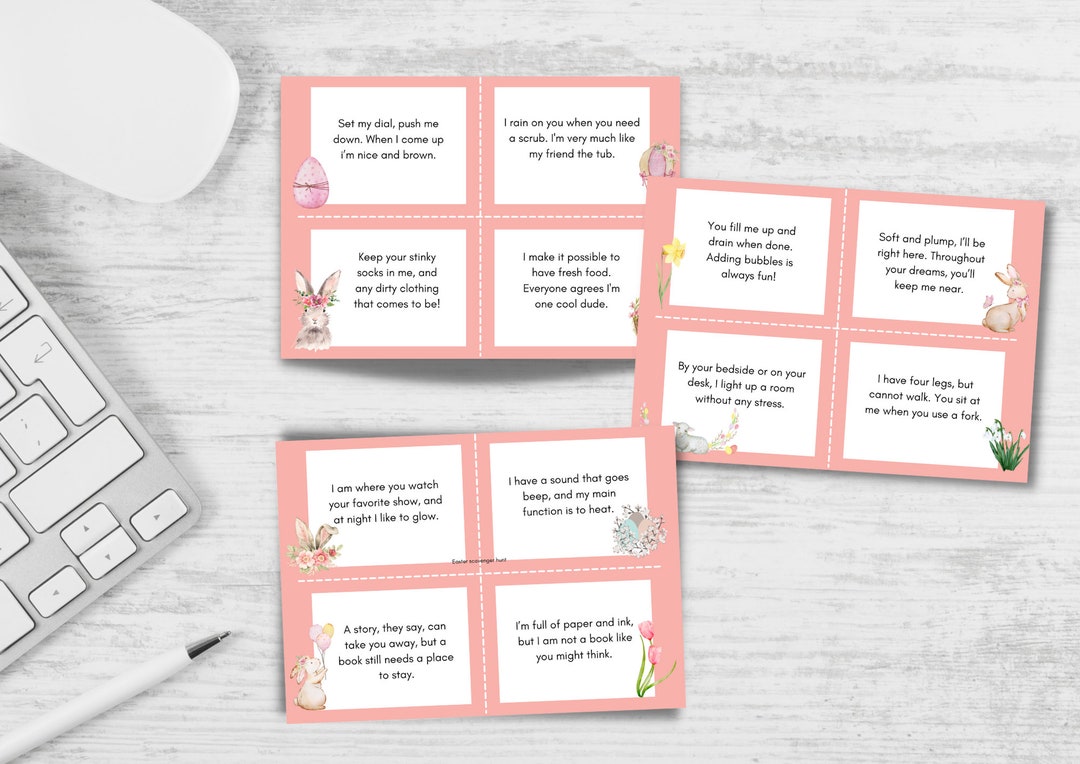 Oster-Schnitzeljagd Ostern Indoor-Schatzsuche-Spiel für Kinder, 12